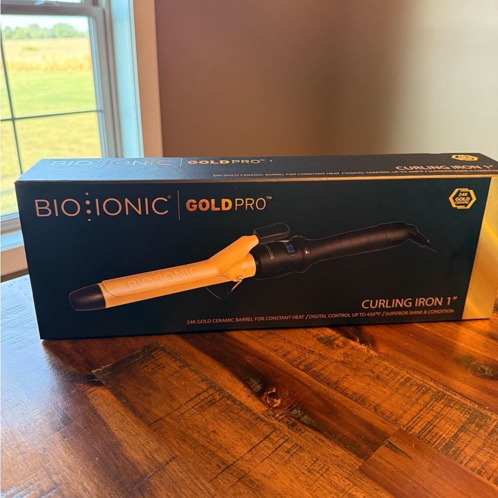 Bio Ionic Gold Pro Curling Iron